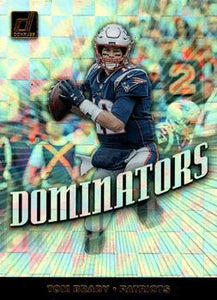 2019 Panini Donruss Dominators #DOM-16 Tom Brady