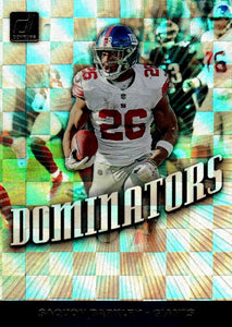2019 Panini Donruss Dominators #DOM-32 Saquon Barkley