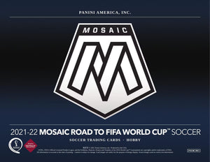 2021-22 Panini Mosaic Road to FIFA World Cup Soccer Hobby Pack