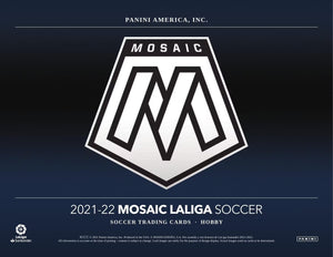 2021-22 Panini Mosaic LaLiga Soccer Hobby Pack