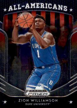 2019-20 Panini Prizm Draft Picks #100 Zion Williamson