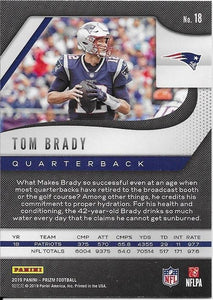 2019 Panini Prizm #18 Tom Brady