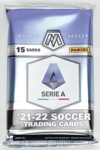 2021-22 Panini Mosaic Serie A Soccer Hobby Pack