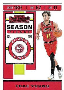 2019-20 Panini Contenders #1 Trae Young