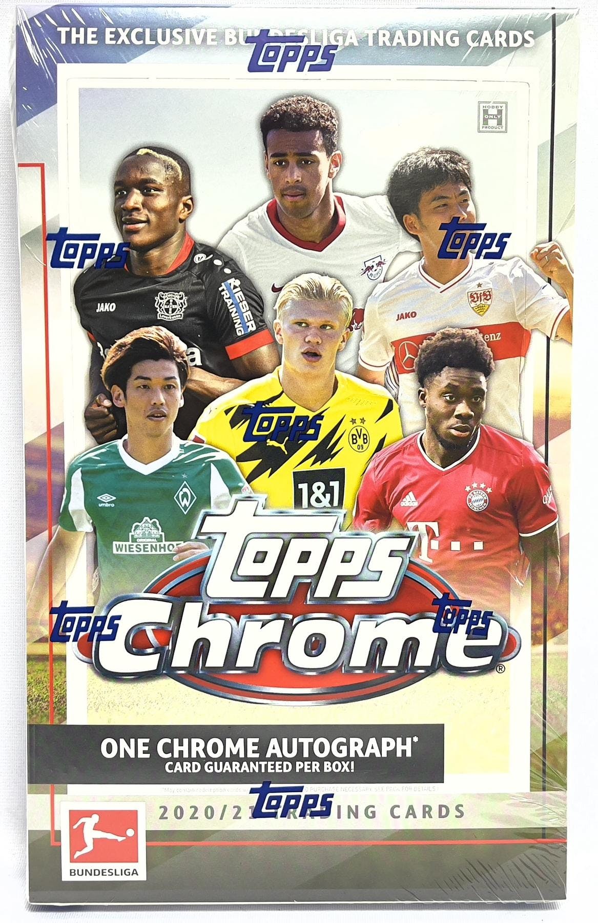 2020-21 Topps Chrome Bundesliga Soccer Hobby Pack