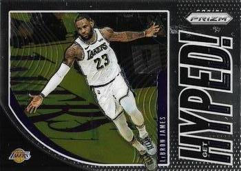 2019-20 Panini Prizm - Get Hyped! #2 LeBron James
