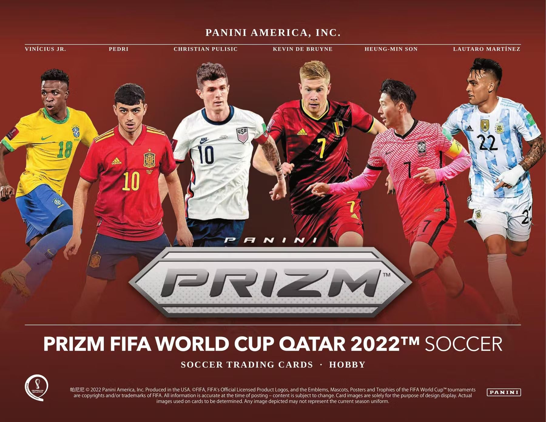 2022 Panini Prizm FIFA World Cup Soccer Hobby Pack – Sports Cards Direct