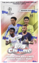 2021-22 Topps UEFA Champions League Chrome Soccer Hobby Lite Pack
