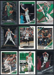 Jayson Tatum - Boston Celtics - 9 card lot