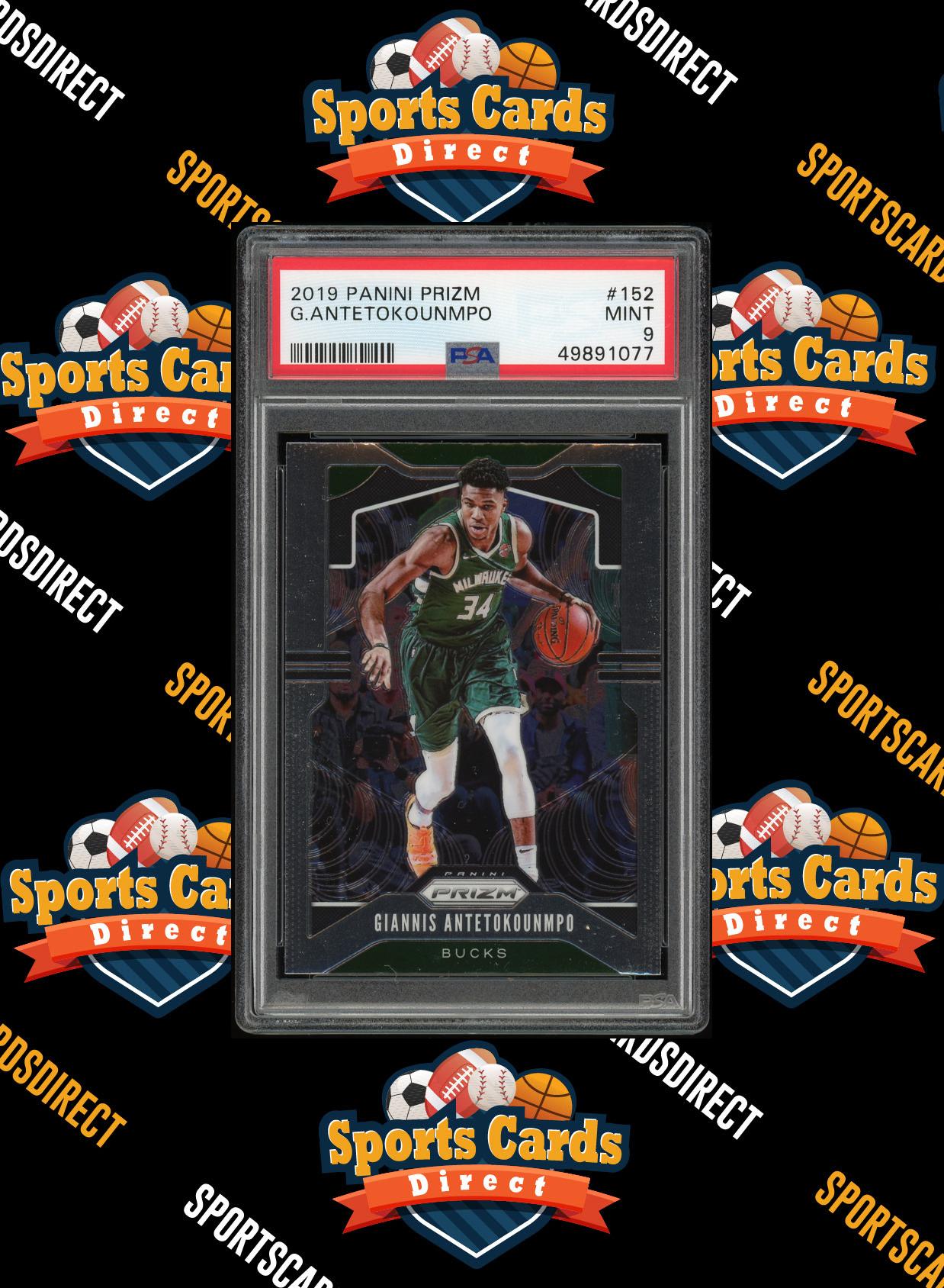 Sports Cards Direct 2019 Panini Prizm #152 Giannis Antetokounmpo PSA 9 – Sports Cards Direct
