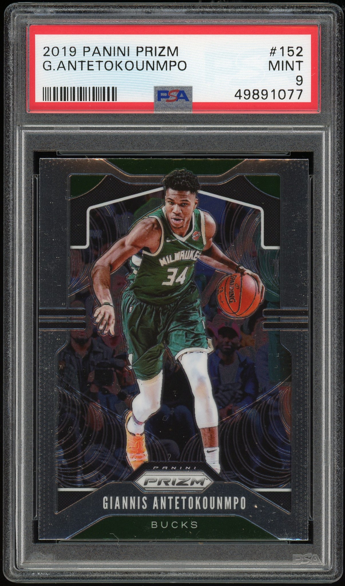 Sports Cards Direct 2019 Panini Prizm #152 Giannis Antetokounmpo PSA 9 – Sports Cards Direct
