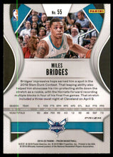 2019-20 Panini Prizm Prizms Green Ice #55 Miles Bridges
