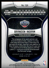 2019-20 Certified Mirror Blue #130 Brandon Ingram