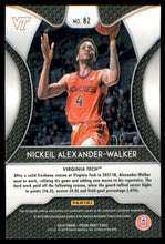 2019-20 Panini Prizm Draft Picks #82 Nickeil Alexander-Walker