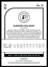 2019-20 Hoops #74 Aaron Holiday