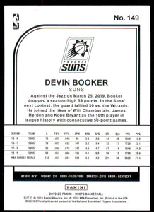 2019-20 Hoops #149 Devin Booker