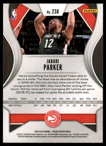 2019-20 Panini Prizm #238 Jabari Parker