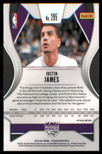2019-20 Panini Prizm Prizms Pink Ice #295 Justin James