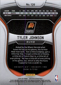 2019-20 Certified Mirror Red #139 Tyler Johnson
