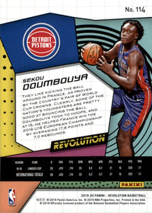 2019-20 Panini Revolution #114 Sekou Doumbouya RC