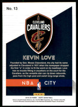2019-20 Hoops NBA City #13 Kevin Love