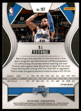 2019-20 Panini Prizm Prizms Ruby Wave #197 D.J. Augustin