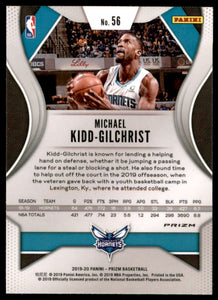 2019-20 Panini Prizm Prizms Silver #56 Michael Kidd-Gilchrist