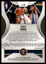 2019-20 Panini Prizm Prizms Silver #87 Torrey Craig