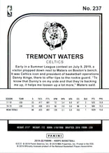 2019-20 Hoops Blue #237 Tremont Waters