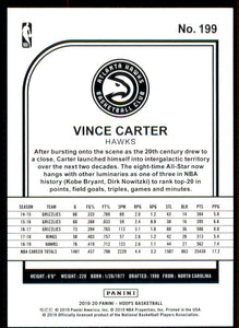2019-20 Hoops #199 Vince Carter