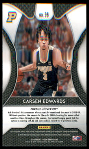 2019-20 Panini Prizm Draft Picks #98 Carsen Edwards