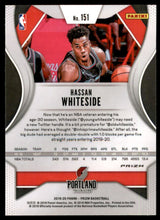 2019-20 Panini Prizm Prizms Green #151 Hassan Whiteside