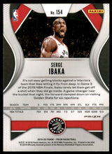 2019-20 Panini Prizm Prizms Ruby Wave #154 Serge Ibaka