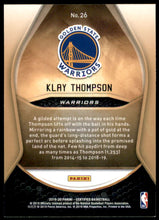 2019-20 Certified Gold Team #26 Klay Thompson