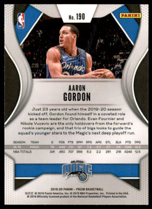 2019-20 Panini Prizm #190 Aaron Gordon