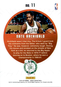 2019-20 Hoops Legends of the Ball #11 Nate Archibald