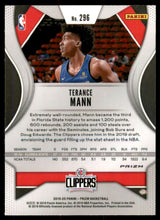 2019-20 Panini Prizm Prizms Red White and Blue #296 Terance Mann