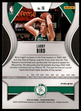 2019-20 Panini Prizm Prizms Silver #16 Larry Bird