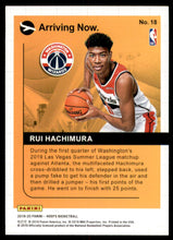 2019-20 Hoops Arriving Now #18 Rui Hachimura