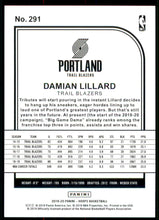 2019-20 Hoops #291 Damian Lillard