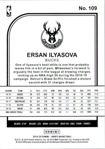 2019-20 Hoops Purple #109 Ersan Ilyasova