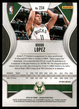 2019-20 Panini Prizm Prizms Ruby Wave #234 Brook Lopez