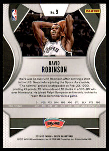 2019-20 Panini Prizm #9 David Robinson