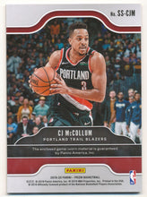 2019-20 Panini Prizm Sensational Swatches #68 CJ McCollum