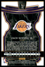 2019-20 Select #9 Zach Norvell Jr. RC