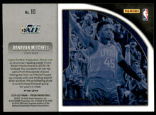 2019-20 Panini Prizm Get Hyped! Prizms Green #10 Donovan Mitchell