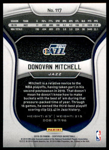 2019-20 Certified #117 Donovan Mitchell