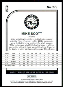 2019-20 Hoops #279 Mike Scott