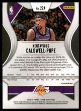 2019-20 Panini Prizm Prizms Ruby Wave #224 Kentavious Caldwell-Pope