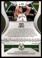 2019-20 Panini Prizm Prizms Red White and Blue #234 Brook Lopez